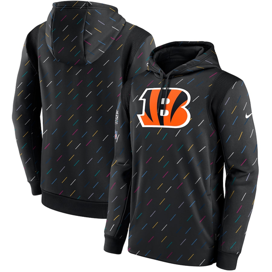 Men's Cincinnati Bengals NFL 2021 Salute to Service Hoodie Black