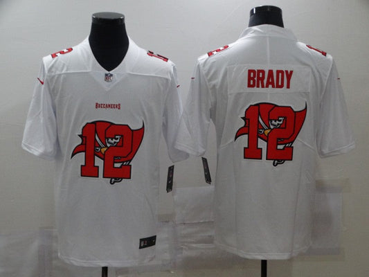 Men's Tampa Bay Buccaneers #12 Tom Brady White Alternate Game Jersey