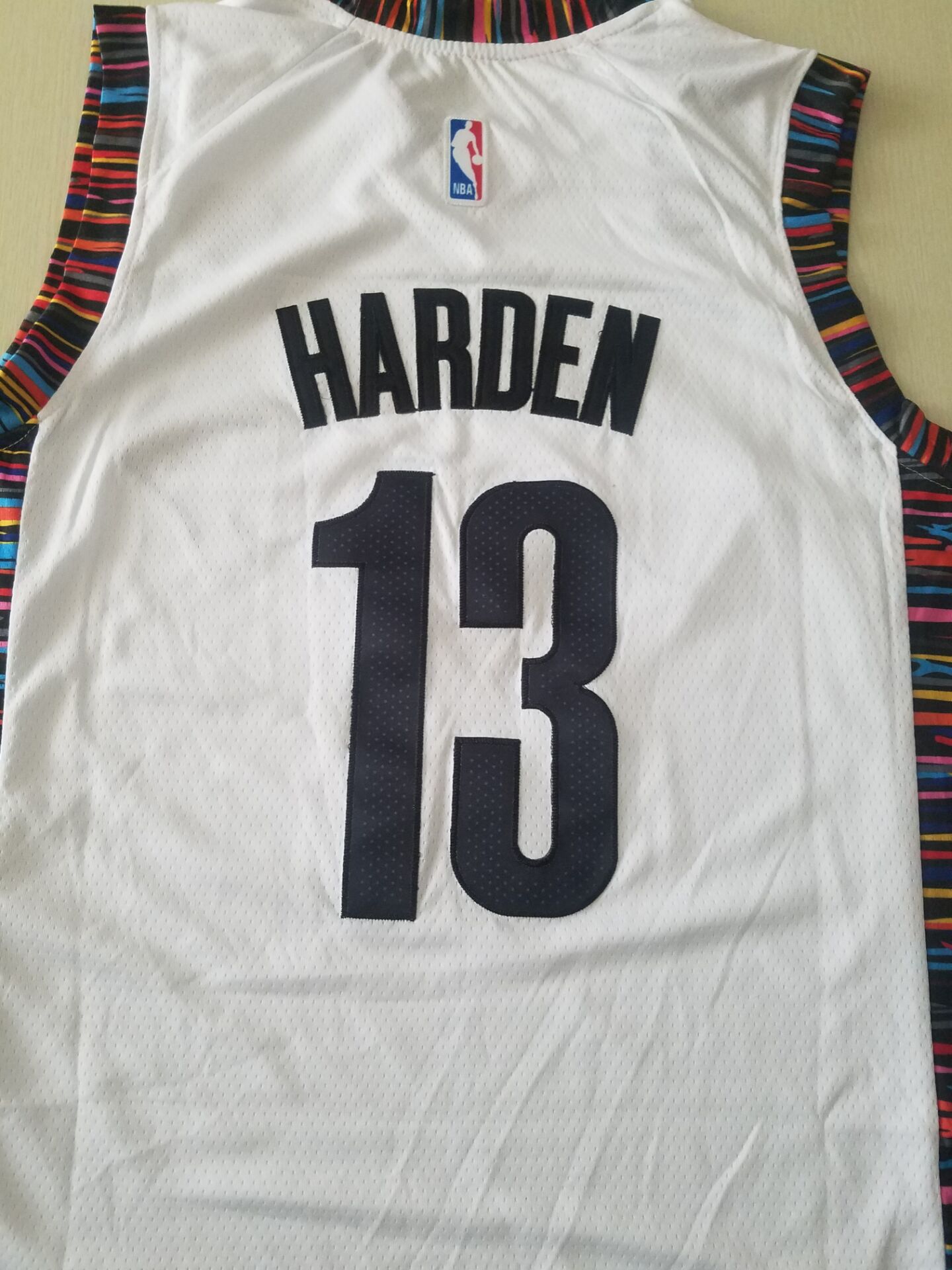 Men's Brooklyn Nets James Harden #13 White Swingman Jersey - City Edition