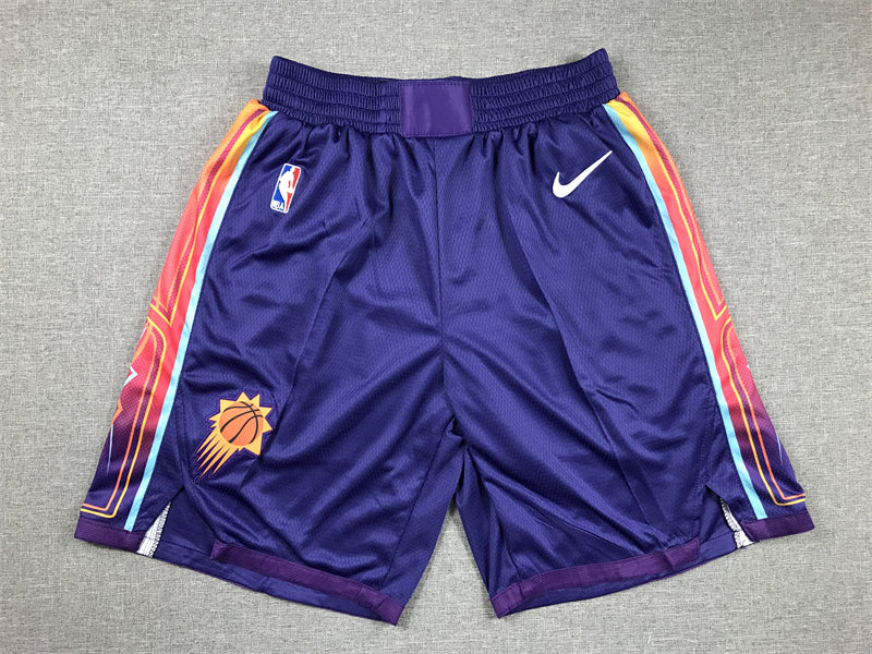 Men's Phoenix Suns Purple 2023/24 Swingman City Edition Shorts