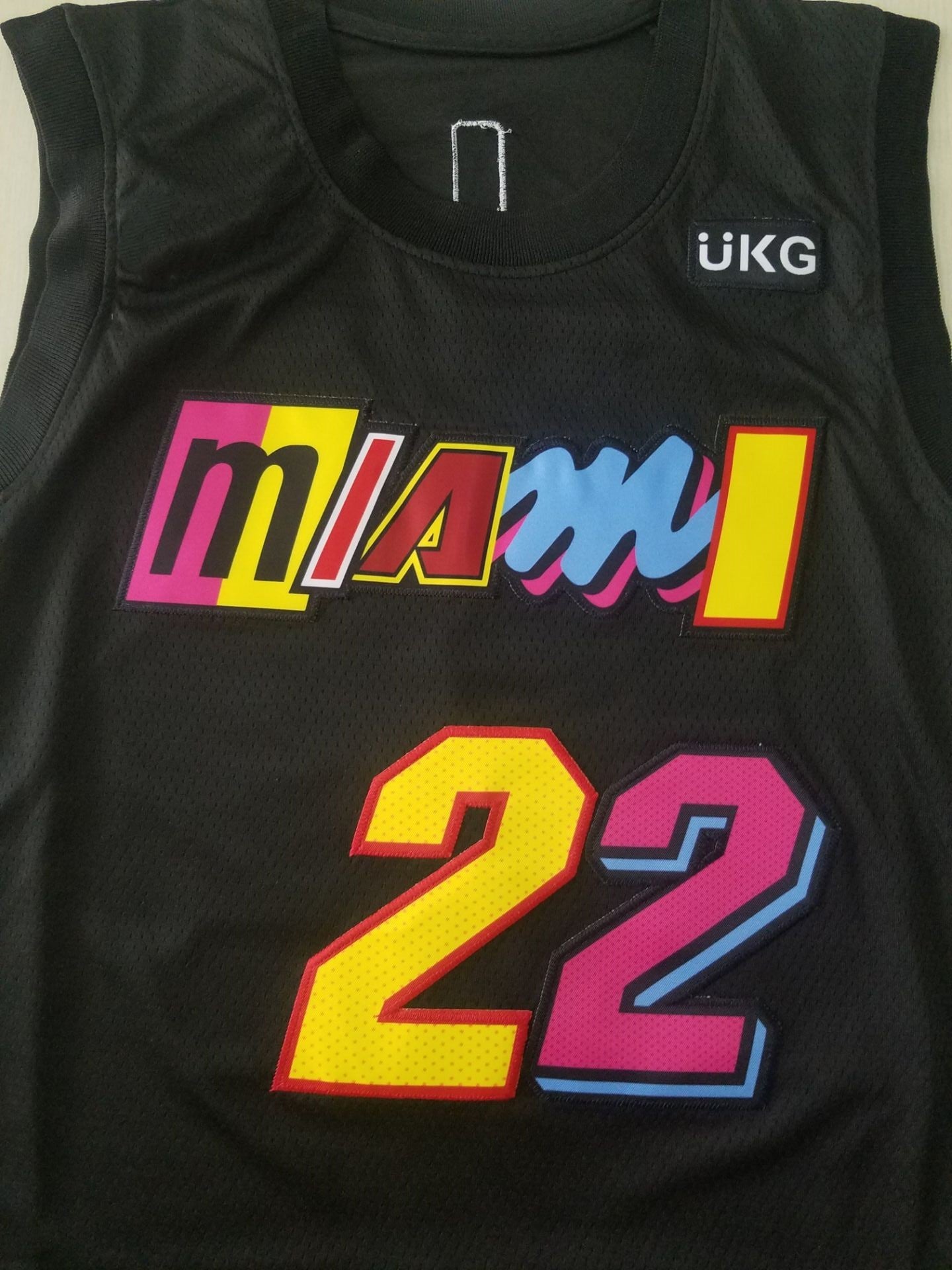 Men's Miami Heat Jimmy Butler #22 Black Swingman Player Jersey - City Edition