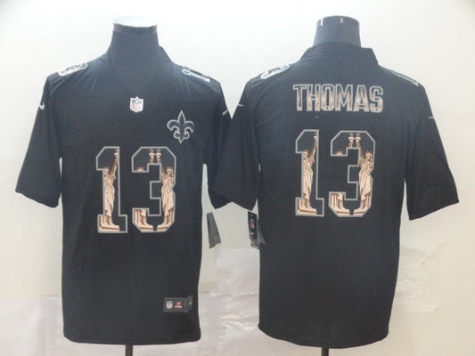 Men's New Orleans Saints Michael Thomas #13 Black Player Jersey