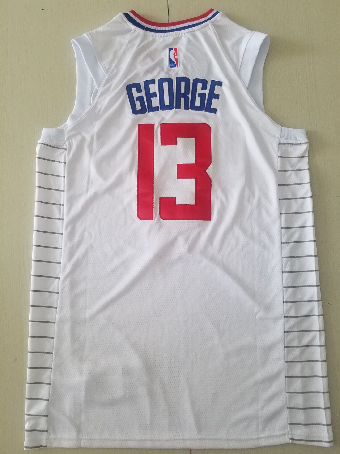 Men's LA Clippers Paul George 2019/20 Swingman Jersey White