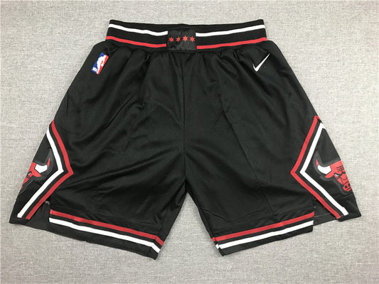 Men's Chicago Bulls Black Basketball Shorts