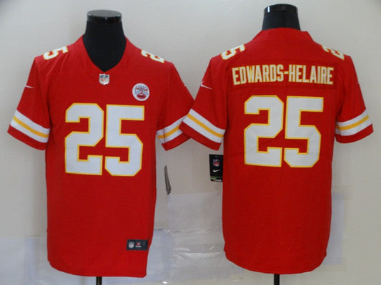 Men's Kansas City Chiefs Clyde Edwards-Helaire #25 Red Legend Jersey