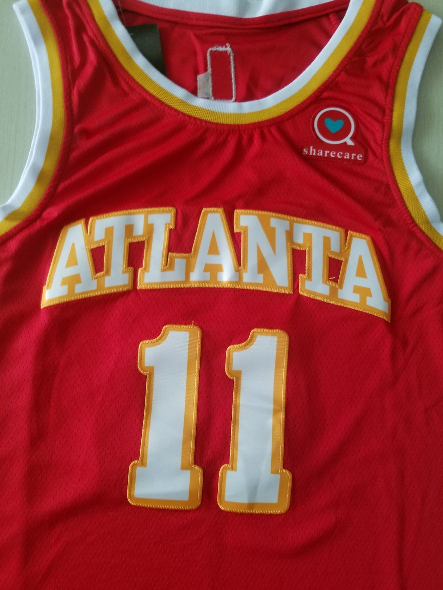 Men's Atlanta Hawks Trae Young #11 Red 2019/20 Swingman Jersey