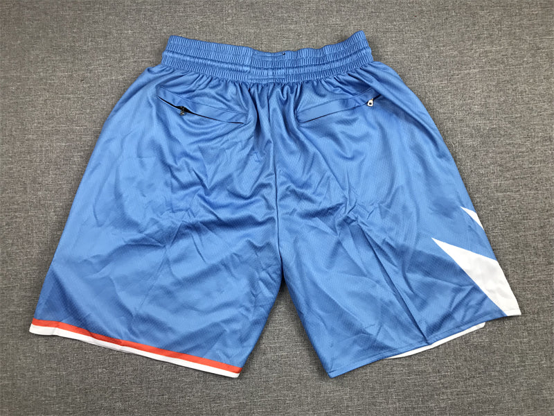 Men's LA Clippers Blue City Edition Basketball Shorts