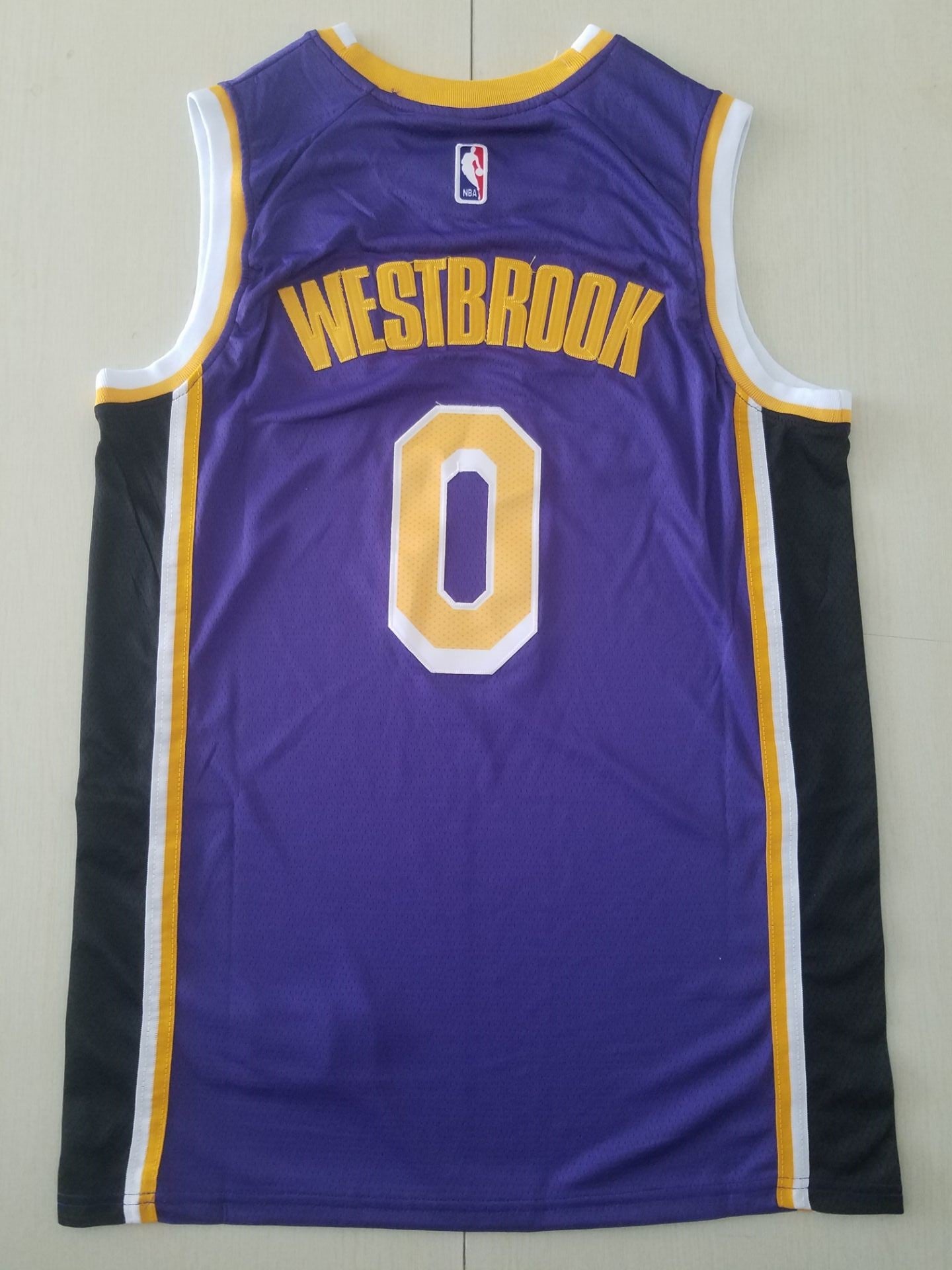 Men's Los Angeles Lakers Russell Westbrook Purple 2020/21 Swingman Player Jersey