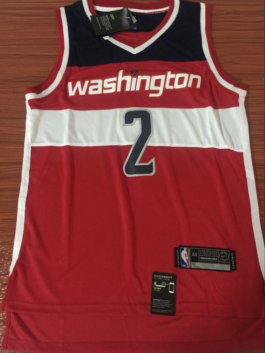 Men's Washington Wizards John Wall #2 NBA Red Swingman Jersey