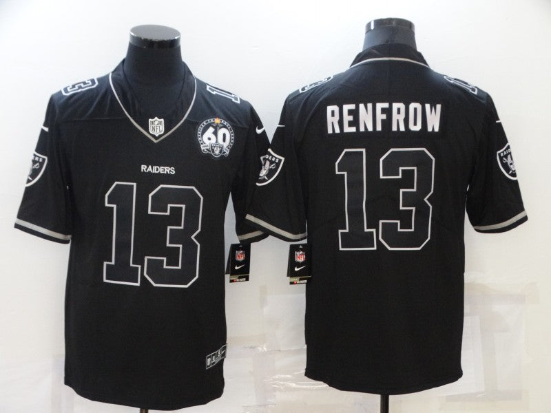 Men's Las Vegas Raiders Hunter Renfrow #13 Black Game Player Jersey