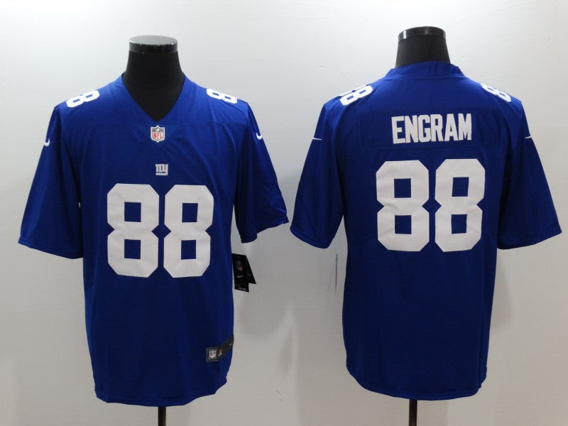 Men's New York Giants Evan Engram #88 Blue Game Jersey