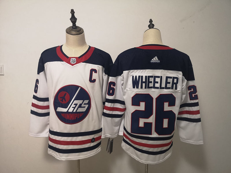 Men's Winnipeg Jets Blake Wheeler #26 White Player Jersey