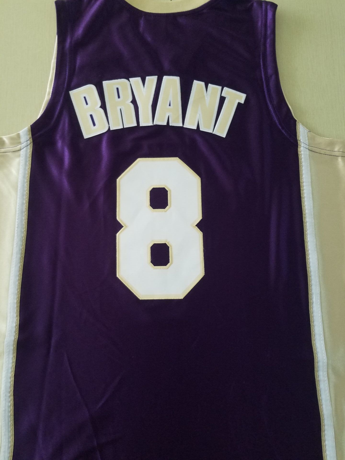 Men's Los Angeles Lakers Kobe Bryant Purple Hall of Fame Hardwood Classics Jersey