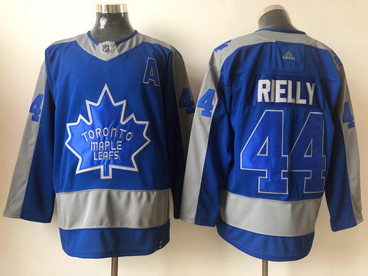 Men's Toronto Maple Leafs Morgan Rielly #44 Blue Authentic Player Jersey