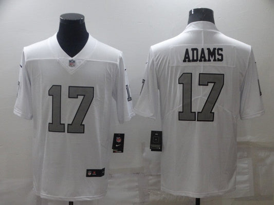 Men's Las Vegas Raiders Davante Adams #17 White Game Jersey