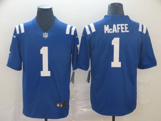 Men's Indianapolis Colts Mcafee Blue Player Game Jersey