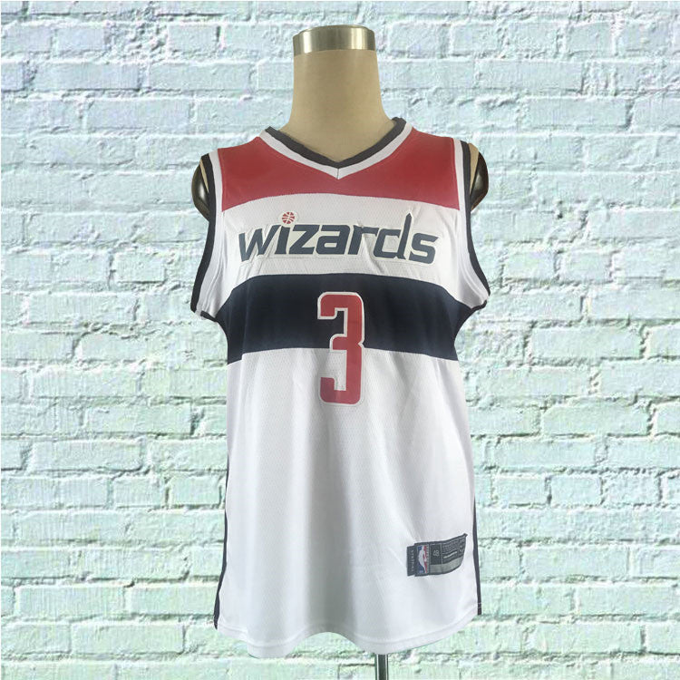 Men's Washington Wizards Bradley Beal #3 NBA White Replica Jersey