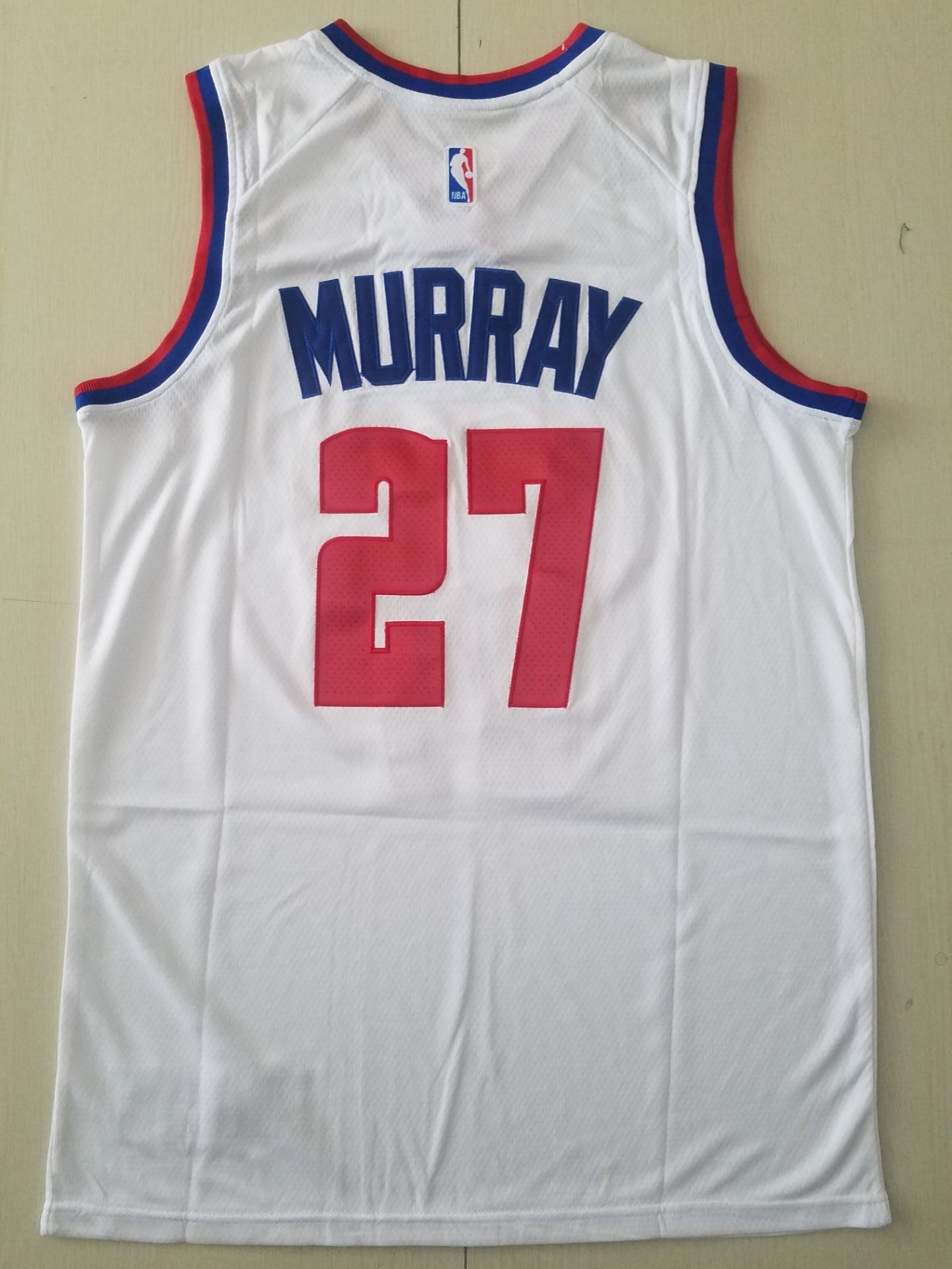 Men's Denver Nuggets Jamal Murray #27 White 2020/21 Swingman Player Jersey