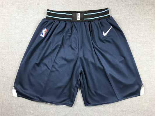 Men's LA Clippers Navy 2023/24 Swingman City Edition Shorts