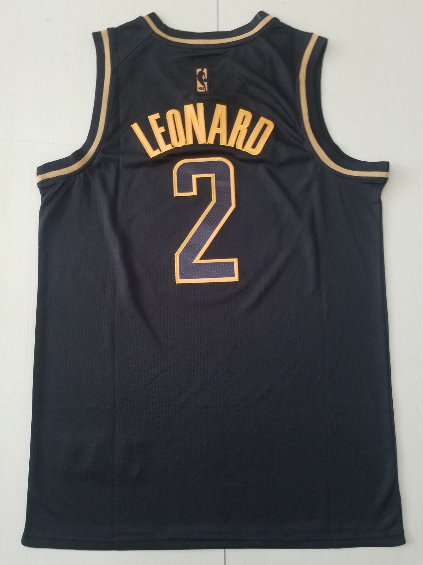 Men's LA Clippers Kawhi Leonard #2 NBA Black Player Jersey