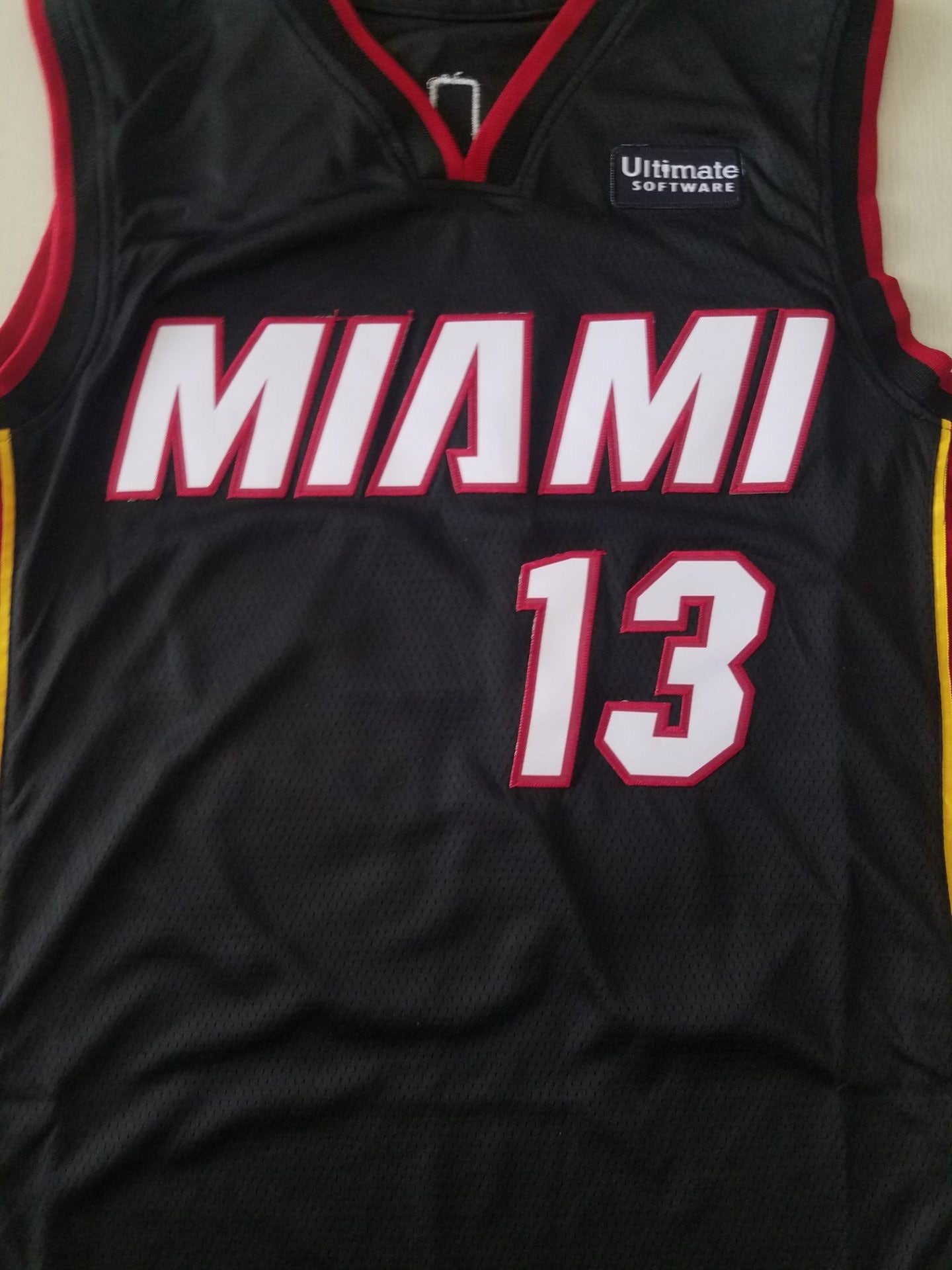 Men's Miami Heat Bam Adebayo #13 Black 2020/21 Swingman Player Jersey