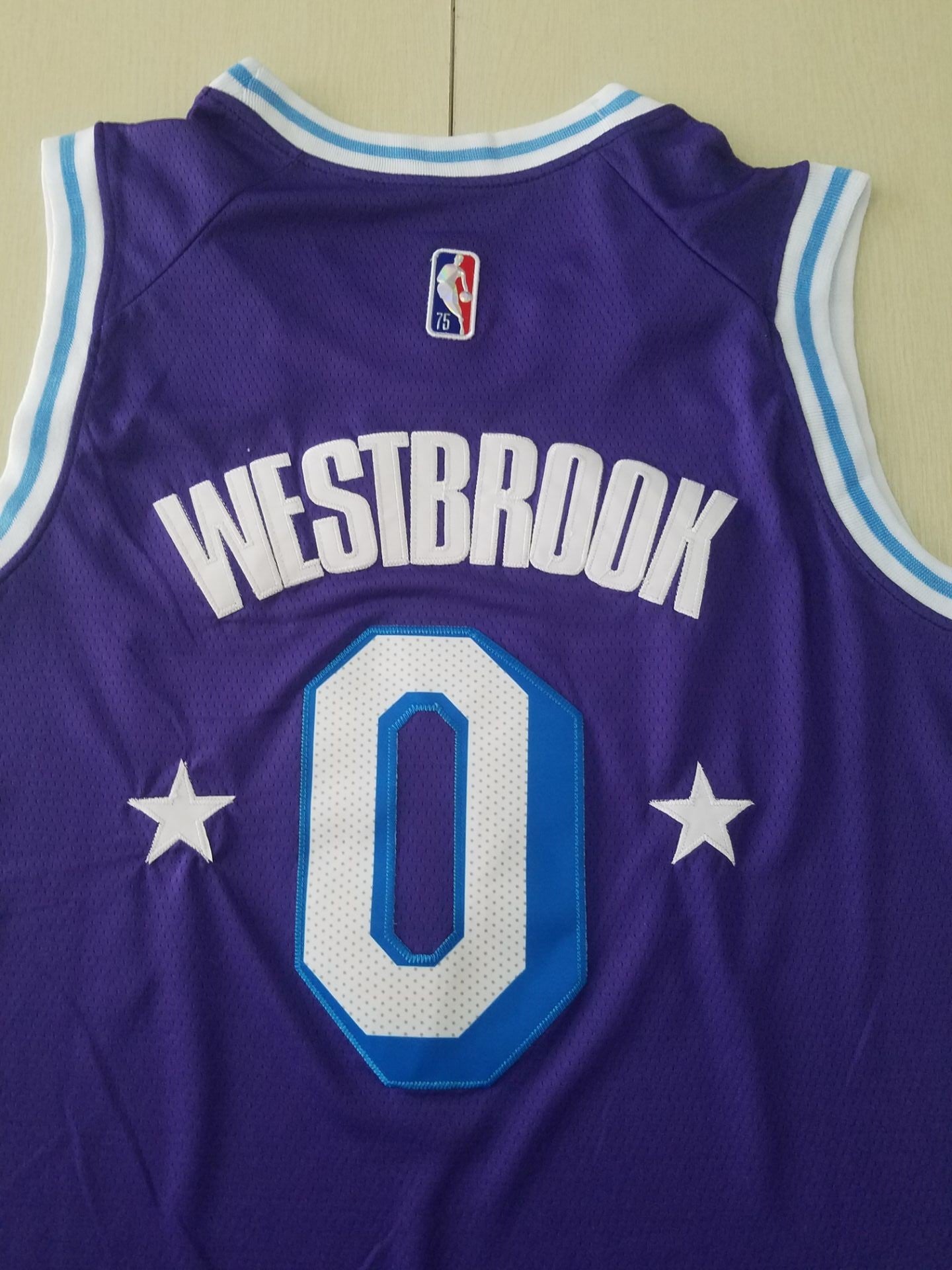 Men's Los Angeles Lakers Russell Westbrook Purple 2021/22 Swingman Jersey