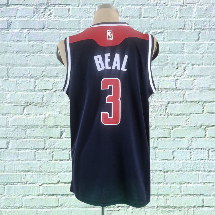 Men's Washington Wizards Bradley Beal #3 NBA Dark Blue Replica Jersey