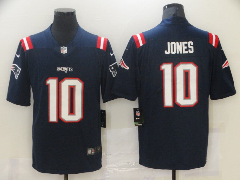 Men's New England Patriots Mac Jones #10 Navy Legend Jersey