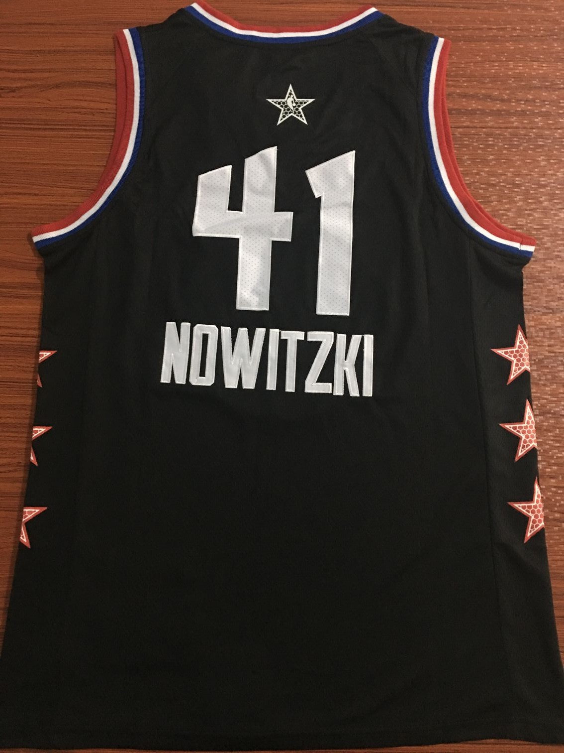 Men's Dallas Mavericks Dirk Nowitzki #41 Black Swingman Jersey