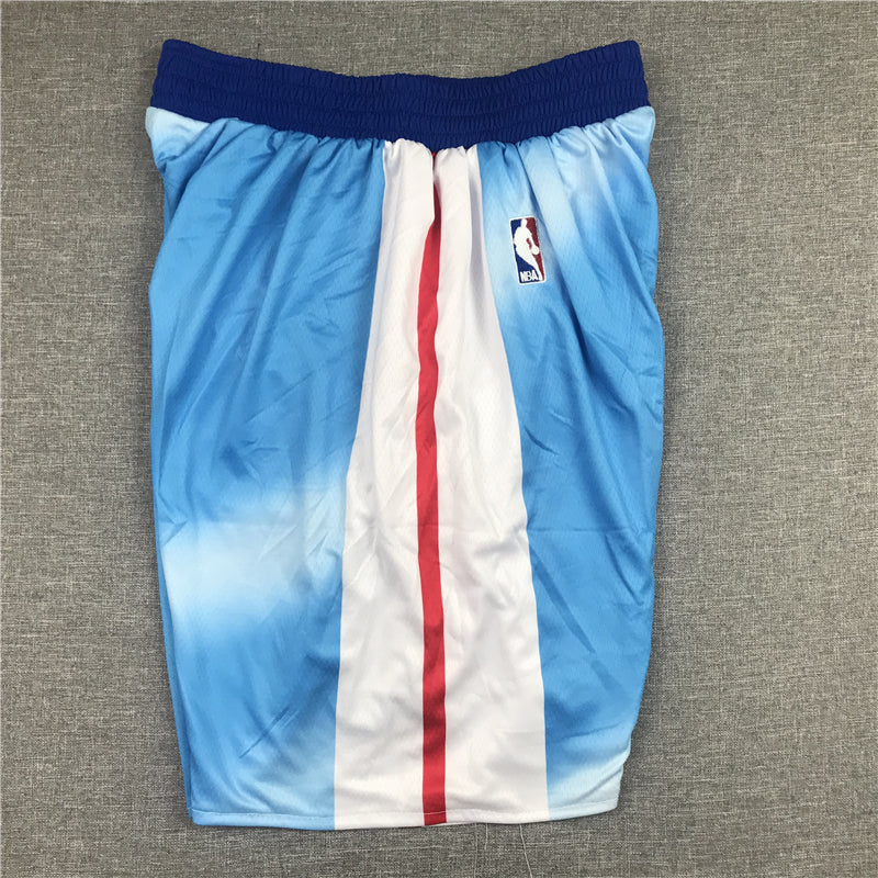 Men's Brooklyn Nets Blue Basketball Shorts