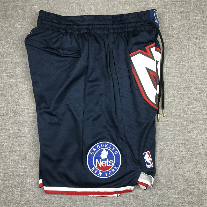 Men's Brooklyn Nets Navy City Edition Basketball Shorts