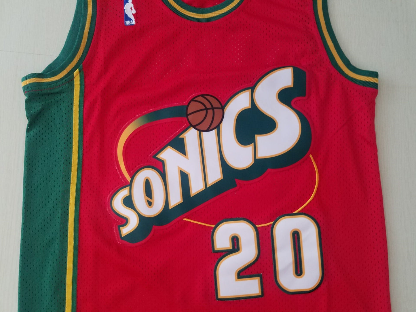 Men's Seattle SuperSonics Gary Payton 1997-98 Hardwood Classics Swingman Jersey