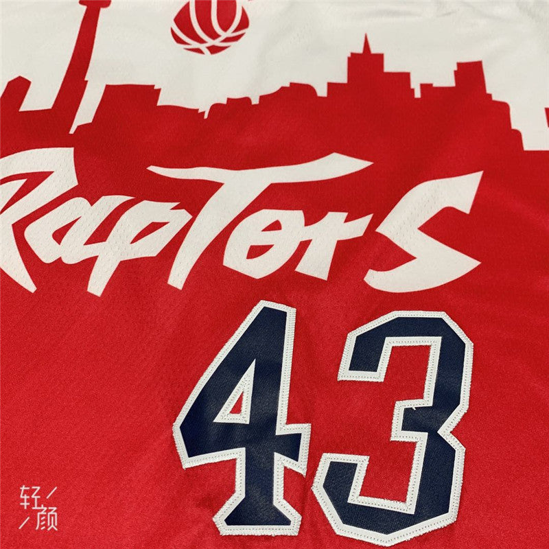 Men's Toronto Raptors Pascal Siakam #43 NBA Player Jersey Retro White