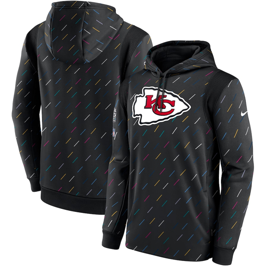 Men's Kansas City Chiefs NFL 2021 Salute to Service Hoodie Black