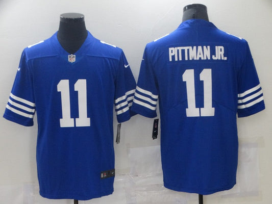 Men's Indianapolis Colts Michael Pittman Jr. #11 Blue Game Player Jersey