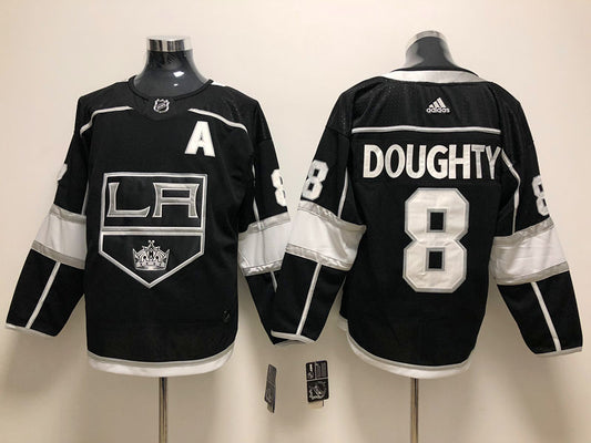 Men's Los Angeles Kings Drew Doughty #8 Black Home Breakaway Player Jersey