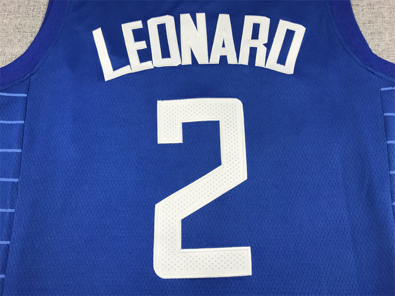 Men's LA Clippers Kawhi Leonard #2 Royal 2022/23 Swingman Jersey - Icon Edition