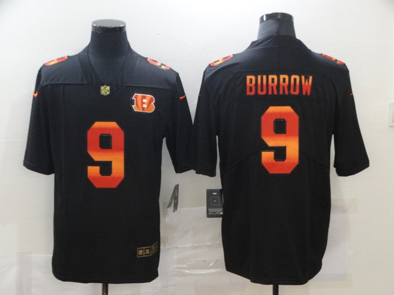 Men's Cincinnati Bengals Joe Burrow #9 Alternate Game Player Jersey