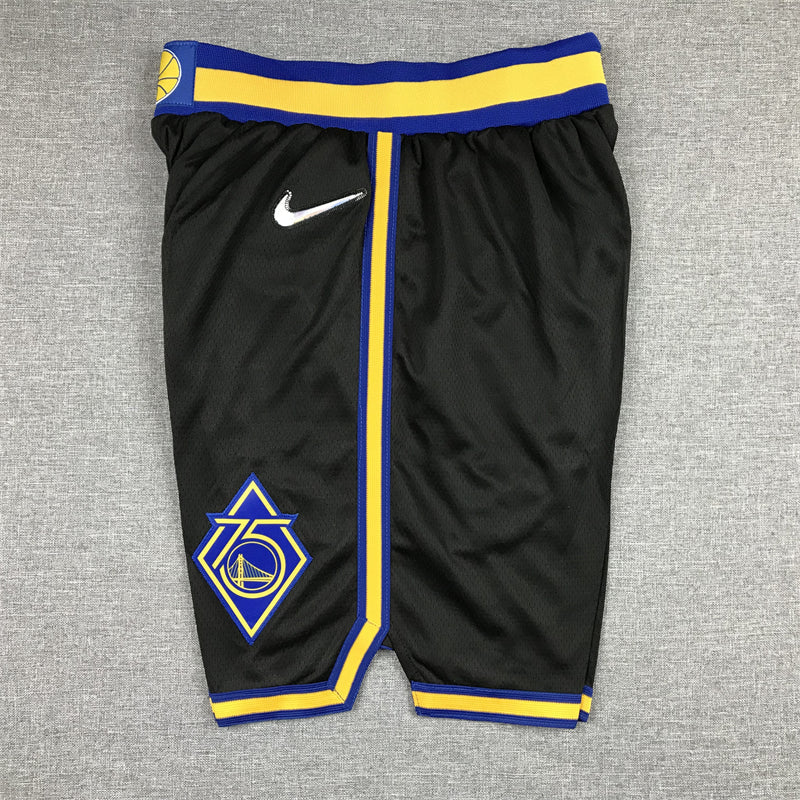 Men's Golden State Warriors Black City Edition Basketball Shorts