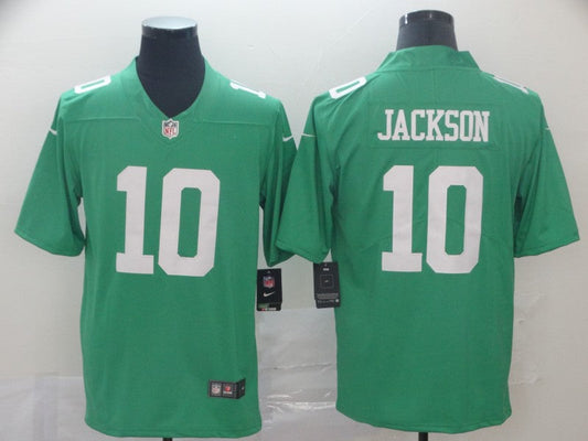 Men's Philadelphia Eagles Desean Jackson #10 Green Game Jersey