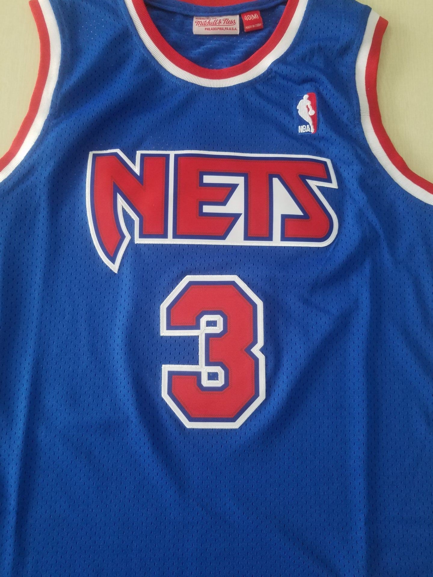 Men's Brooklyn Nets Drazen Petrovic 1992-93 Hardwood Classics Swingman Jersey