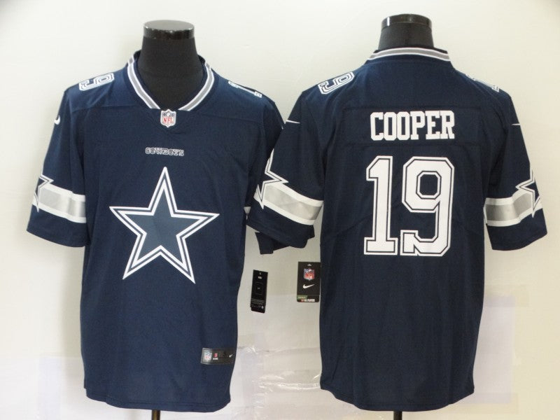 Men's Dallas Cowboys Amari Cooper #19 Navy Alternate Game Jersey