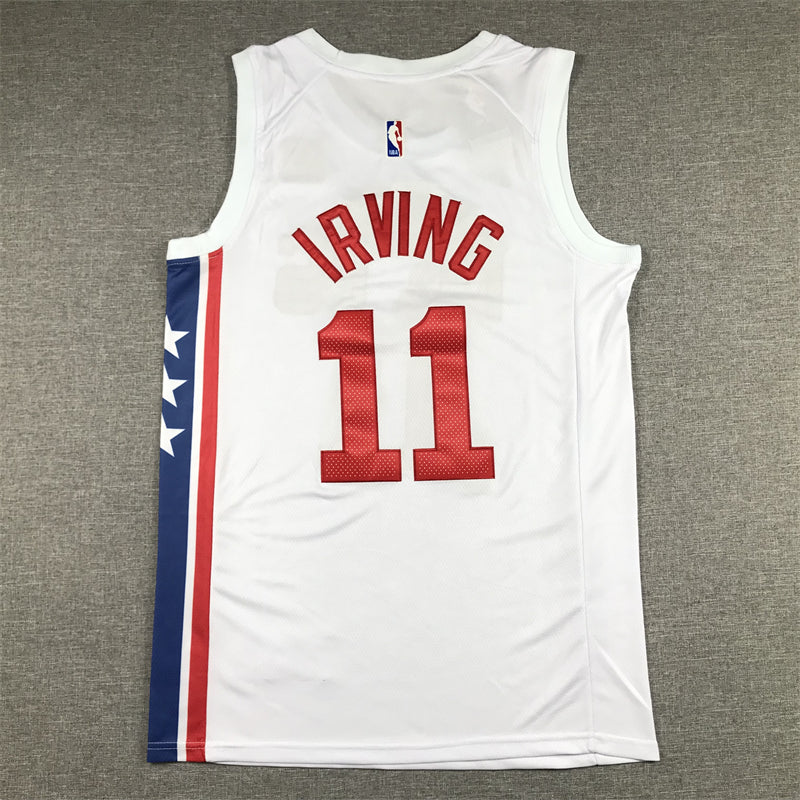 Men's Brooklyn Nets Kyrie Irving #11 White 2022/23 Swingman Jersey - Classic Edition