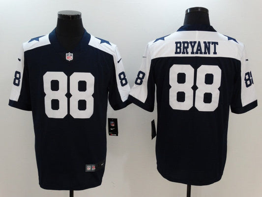 Men's Dallas Cowboys Dez Bryant #88 Navy Game Jersey