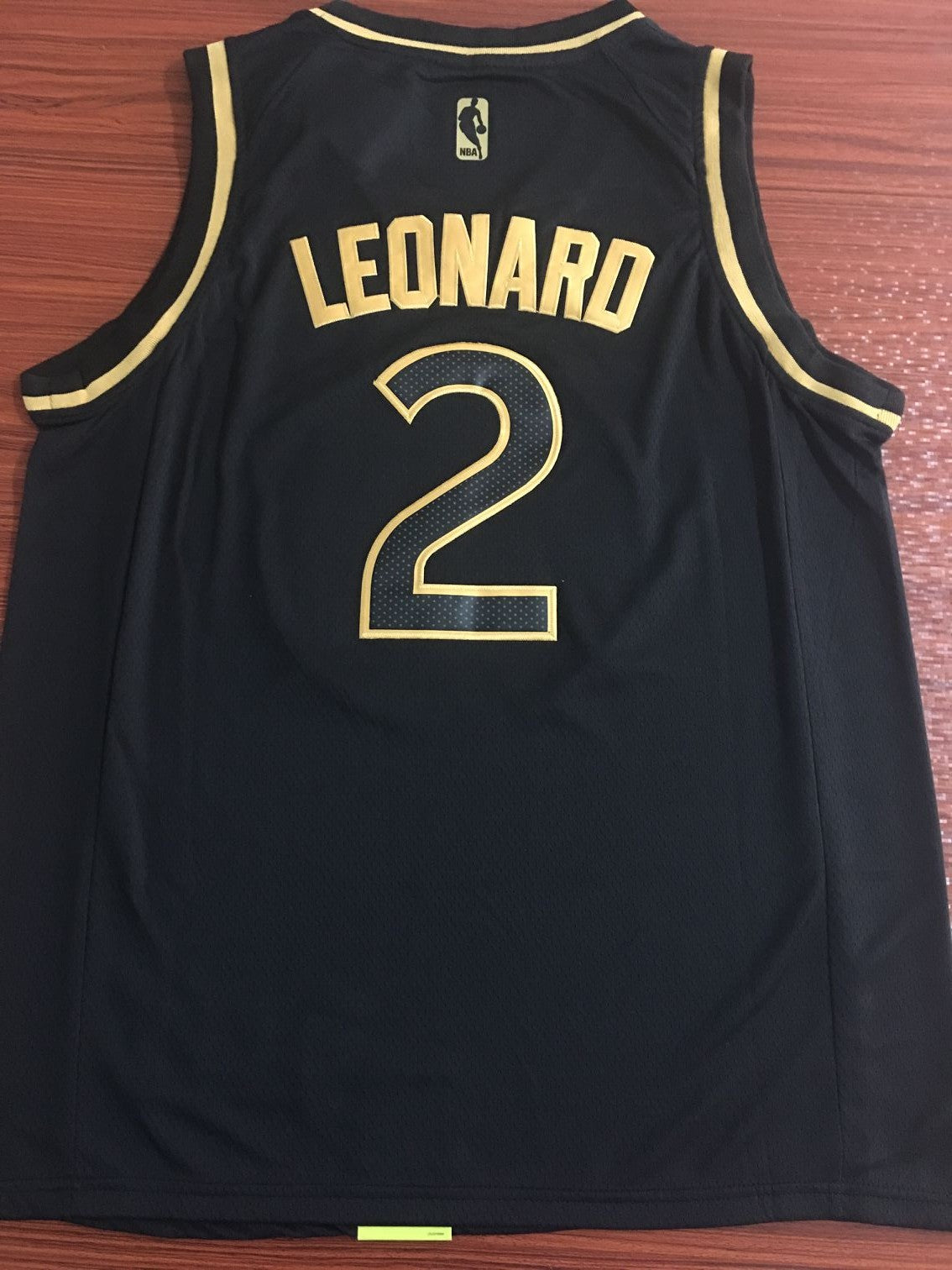 Men's Toronto Raptors Kawhi Leonard Black Swingman Player Jersey