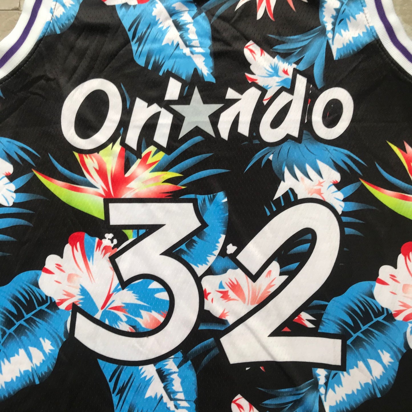 Men's Orlando Magic Shaquille O'Neal Hardwood Classics Swingman Player Jersey