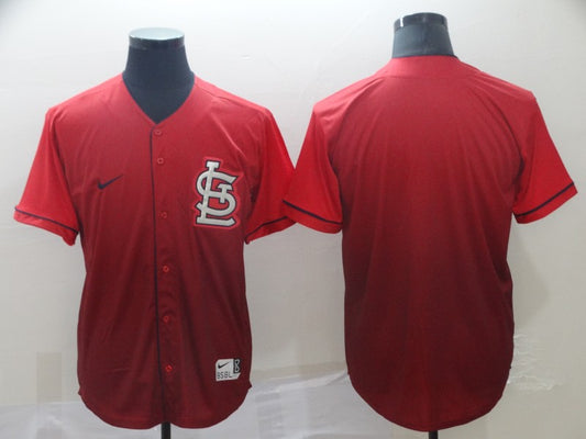 Men's St. Louis Cardinals Red Replica Blank Jersey