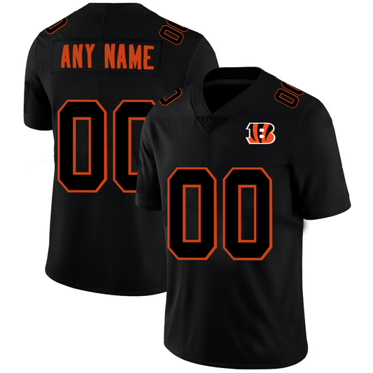 Custom Cincinnati Bengals Football Jerseys American Black Stitched Name And Number Size S to 6XL Christmas Birthday Gift