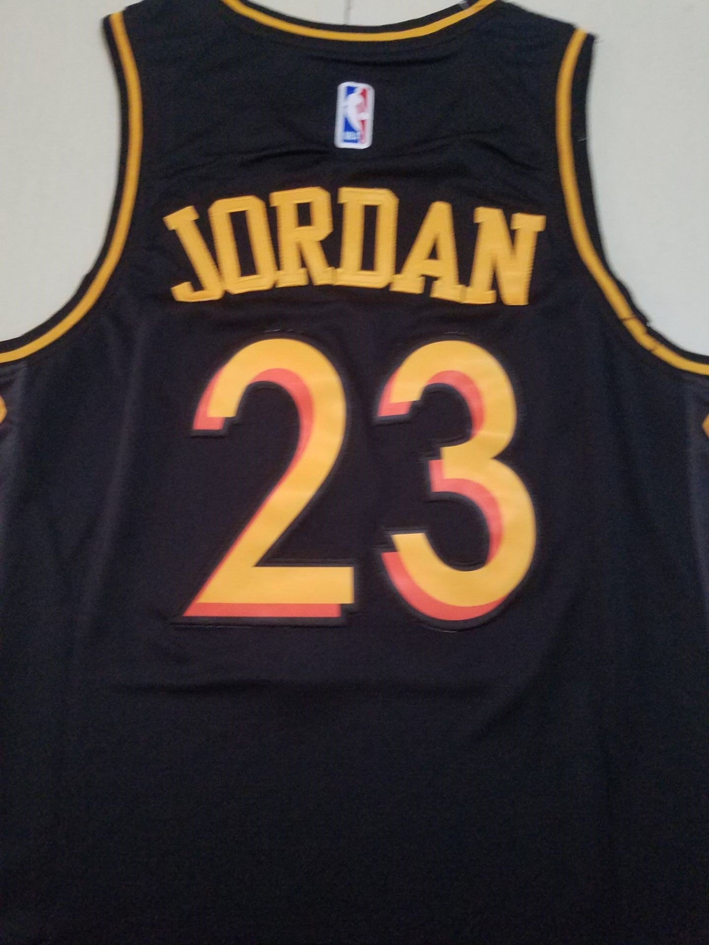 Men's Chicago Bulls Michael Jordan Black Classics Swingman Jersey - City Edition