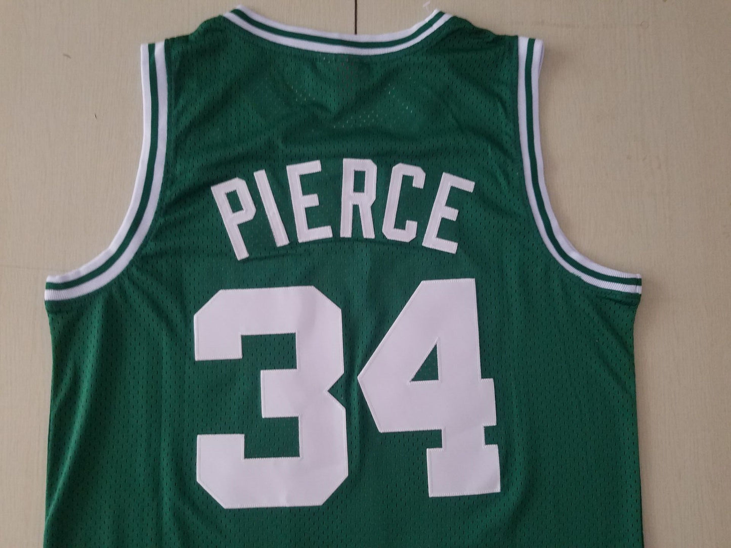 Men's Boston Celtics Paul Pierce Green 2007-08 Hardwood Classics Swingman Jersey